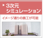 3次元シュミレーション イメージ通りの施工が可能